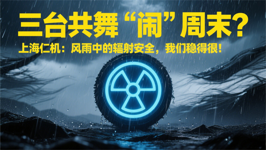 三臺共舞“鬧”周末？上海仁機(jī)：風(fēng)雨中的輻射安全，我們穩(wěn)得很！